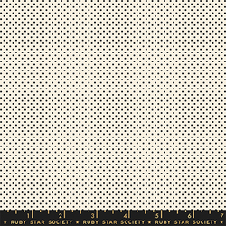 Mini Dots in Black on Natural
