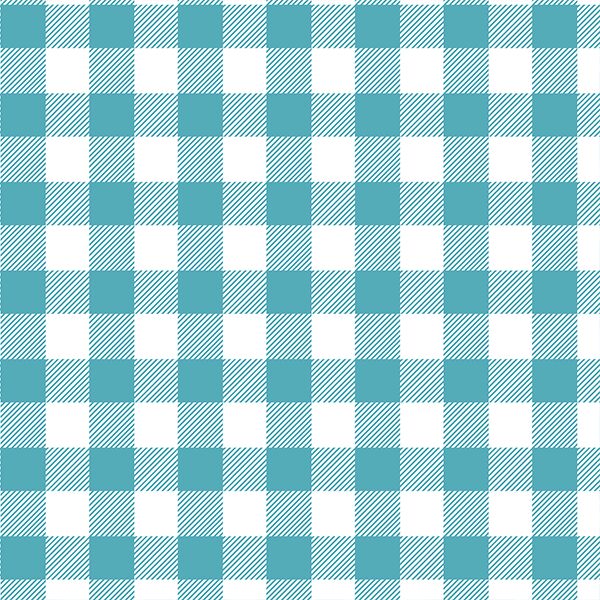 Medium Buffalo Plaid in Lagoon