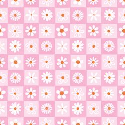 Daisies in Purple Orchid