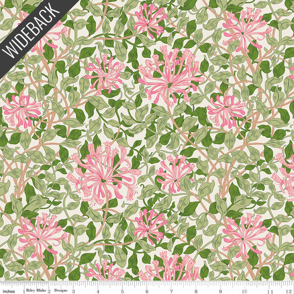 Trailing Honeysuckle Wideback in A