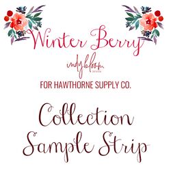Winter Berry Sample Strip