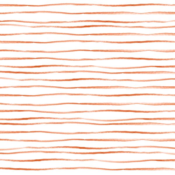 Sussex Stripe in Rouge on White