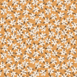 Wispy Floral in Pumpkin