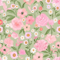 Petal Parade in Sage