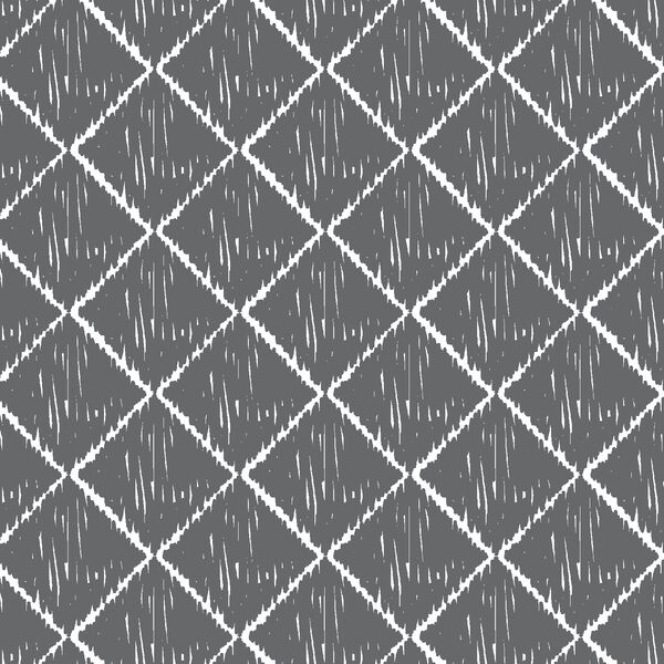 Ikat in Charcoal