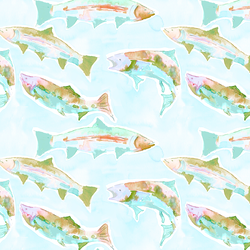 A Fresh Catch in Clear Stream