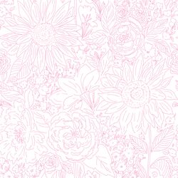 Paperie in Ghoulish Pink on White