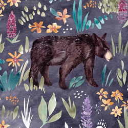 Big Lupine Forest in Deep Violet
