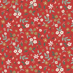 Holiday Floral in Molten Lava
