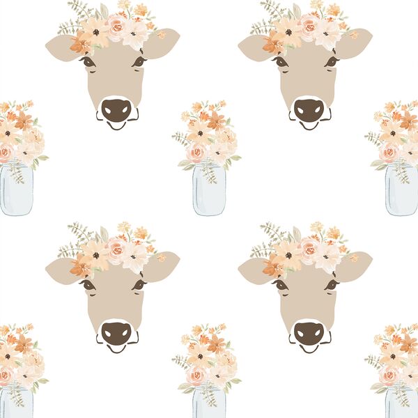 Clara Cow in White