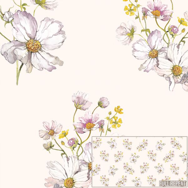 Spring Garden in Eggshell