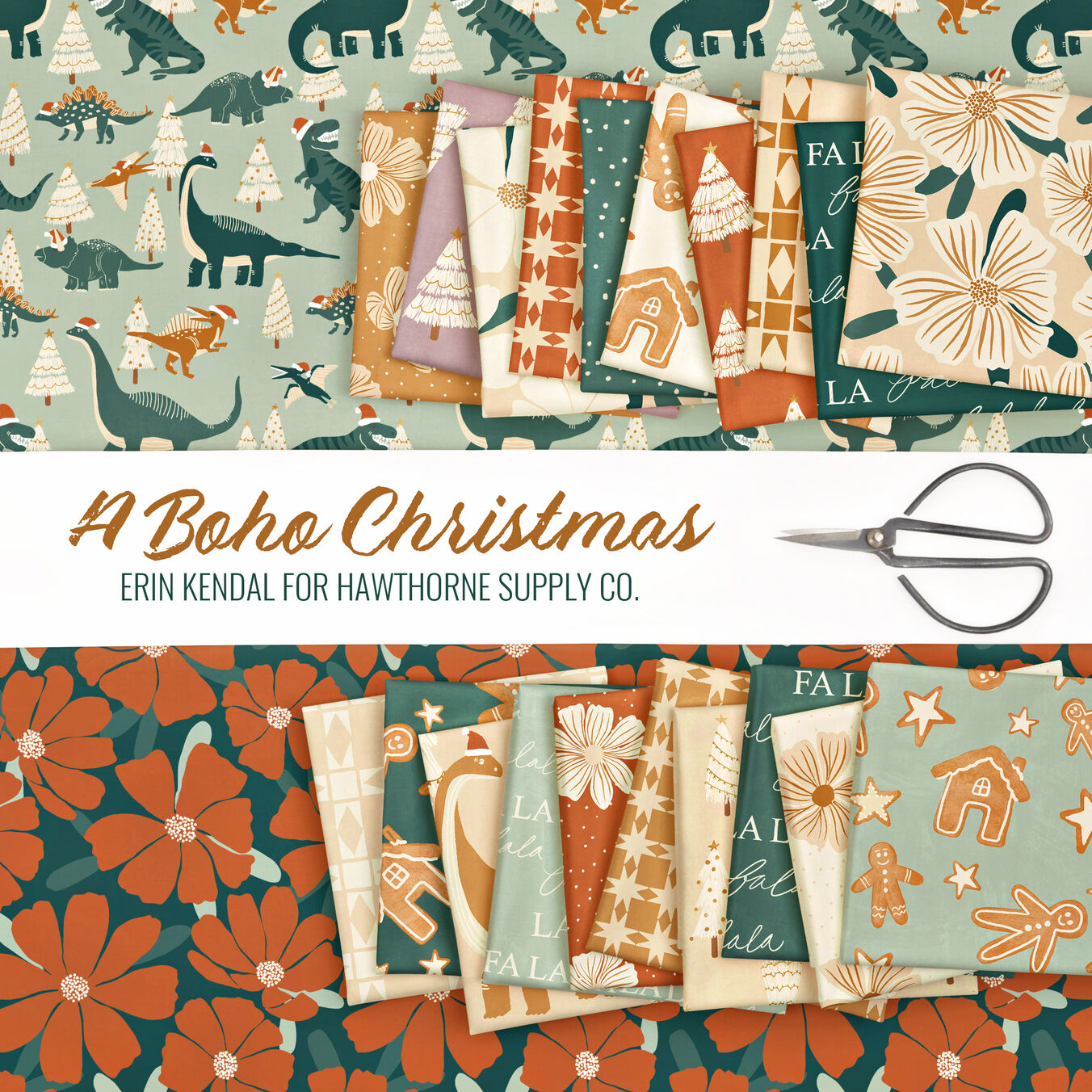 A Boho Christmas Poster Image