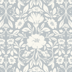 Fleury Tile in Gray Blue
