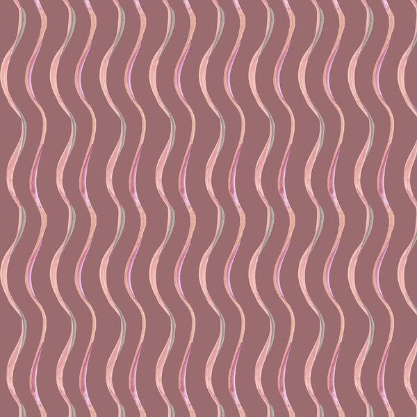 Smoky Stripe in Vintage Orchid