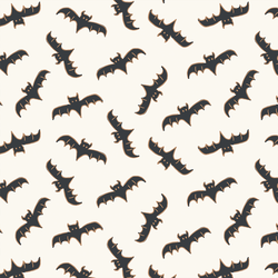 Totally Batty in Ghostly Cream