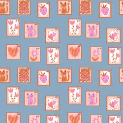 Love Stamps in Copen Blue