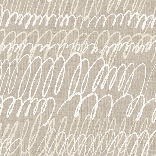 Large Squiggle in Dove Grey