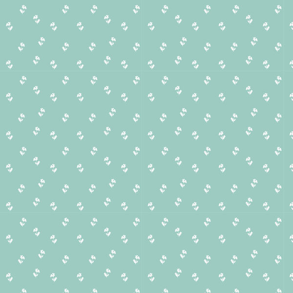 Daisy Toss in Teal