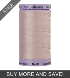 Flesh (9104-0600) - Silk Finish Cotton 50wt - 547 Yards (5 Pack)