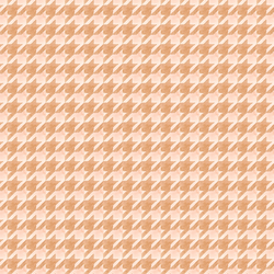 Painted Houndstooth in Saddle