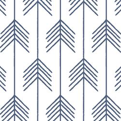 Vanes in Midnight on White