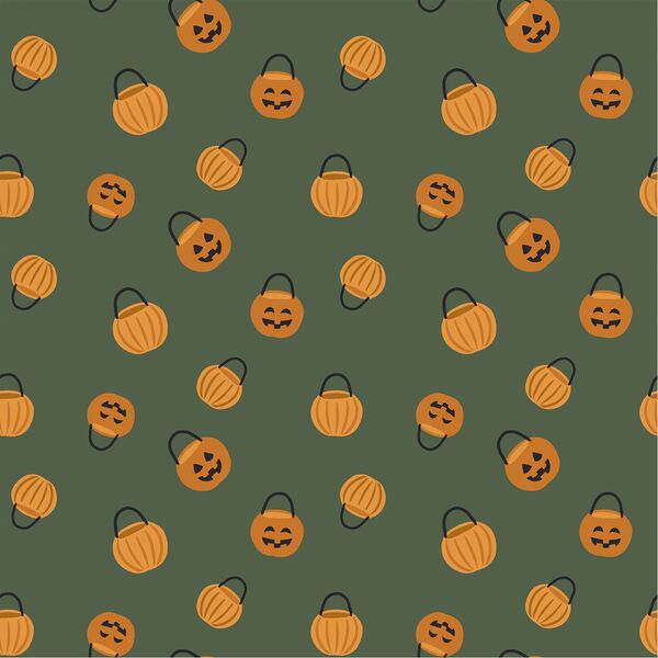Jack o Lanterns in Harvest Green