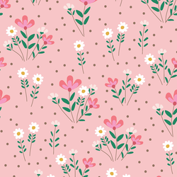 Easter Garden in Rosy Pink
