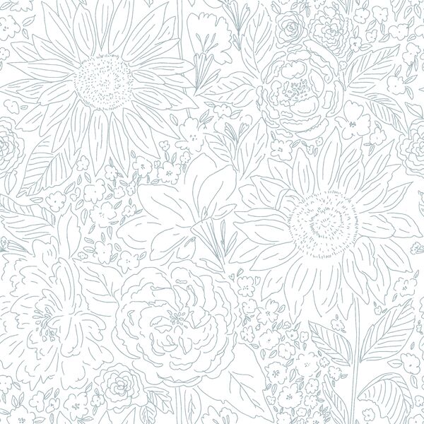Paperie in Jean Blue on White