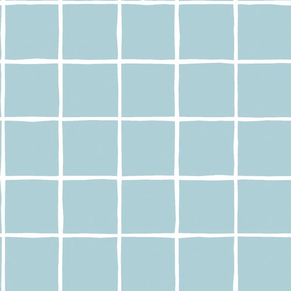 Windowpane in Powder Blue