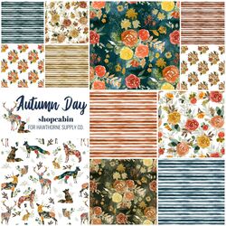 Autumn Day Fat Quarter Bundle