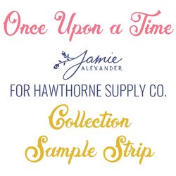 Once Upon a Time Sample Strip