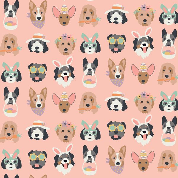 Easter Pups in Peachy