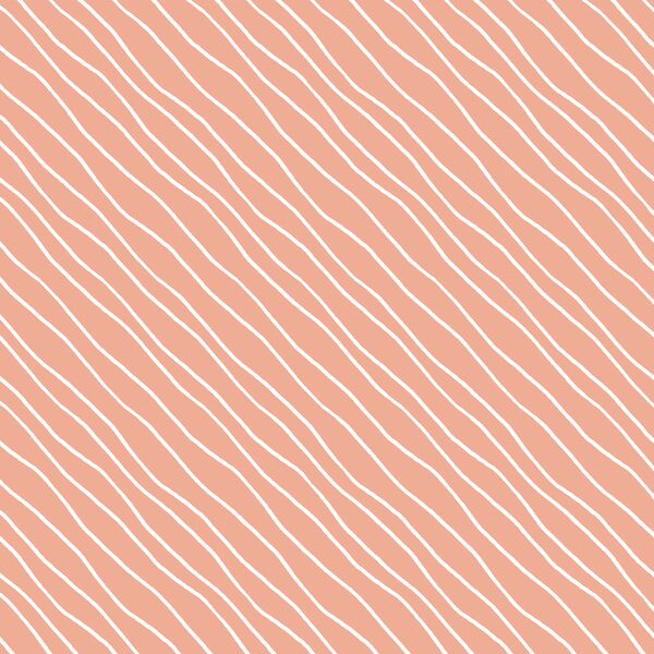 Wonderland Stripe in Mushroom Pink