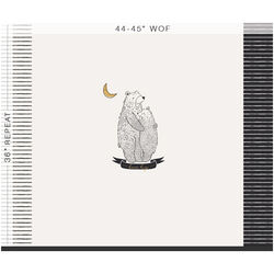 Bear Hug Panel in White
