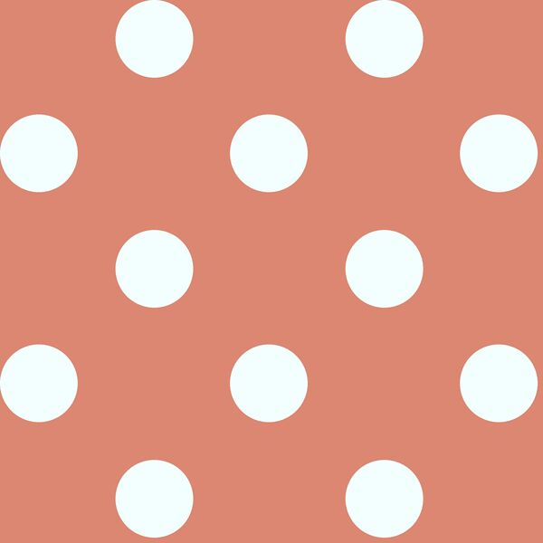 Jumbo Dot in Desert Rose