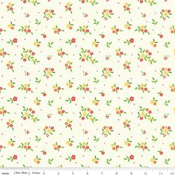 Floral in Cream