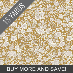 Emily Belle in Golden Ochre - 15 Yard Bolt