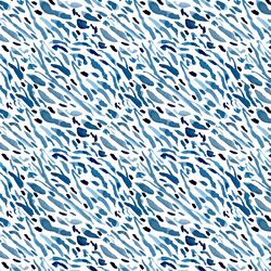 Small Abstract Tiger Stripes in Tide Pool