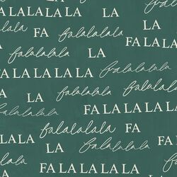 Falalala in Brushed Pine Green