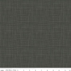 Grasscloth Cottons in Charcoal