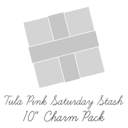 Tula Solids 10" Square Pack in Saturday Stash