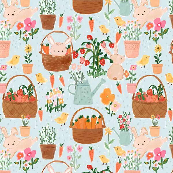 Bunny Picnic in Sky