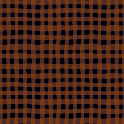Organic Gingham in Autumn Night