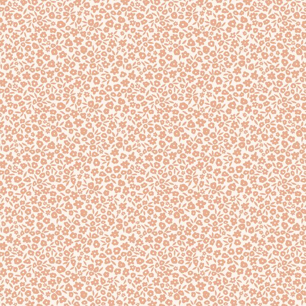 Small Flower Field in Rosy Pink