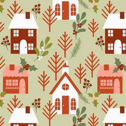 Festive Town in Merry