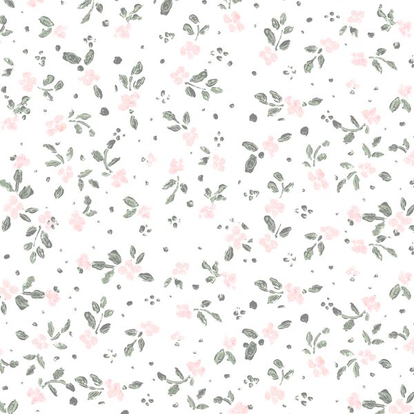 Ditsy Floral in Brittany Pink