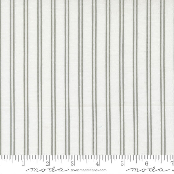 Stitch Stripe in Cream Grey