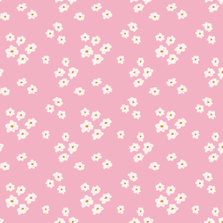 Sun Kissed Field in Pink Bloom