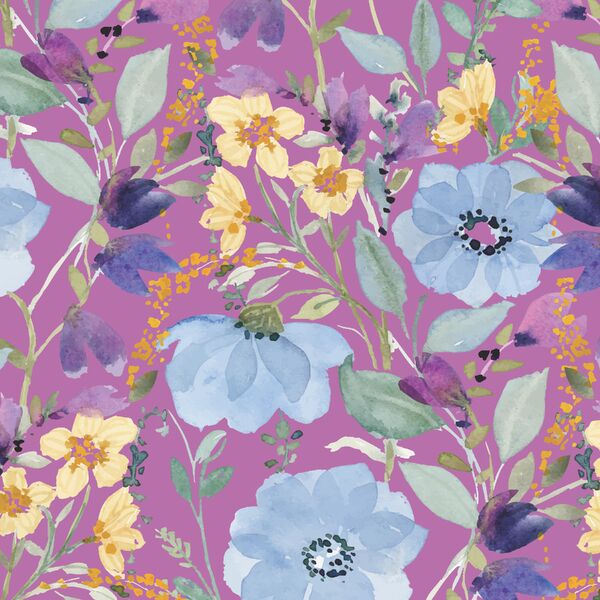 Better in Blue in Fresh Fuchsia