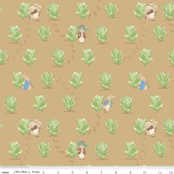 Lettuce Patch in Tan